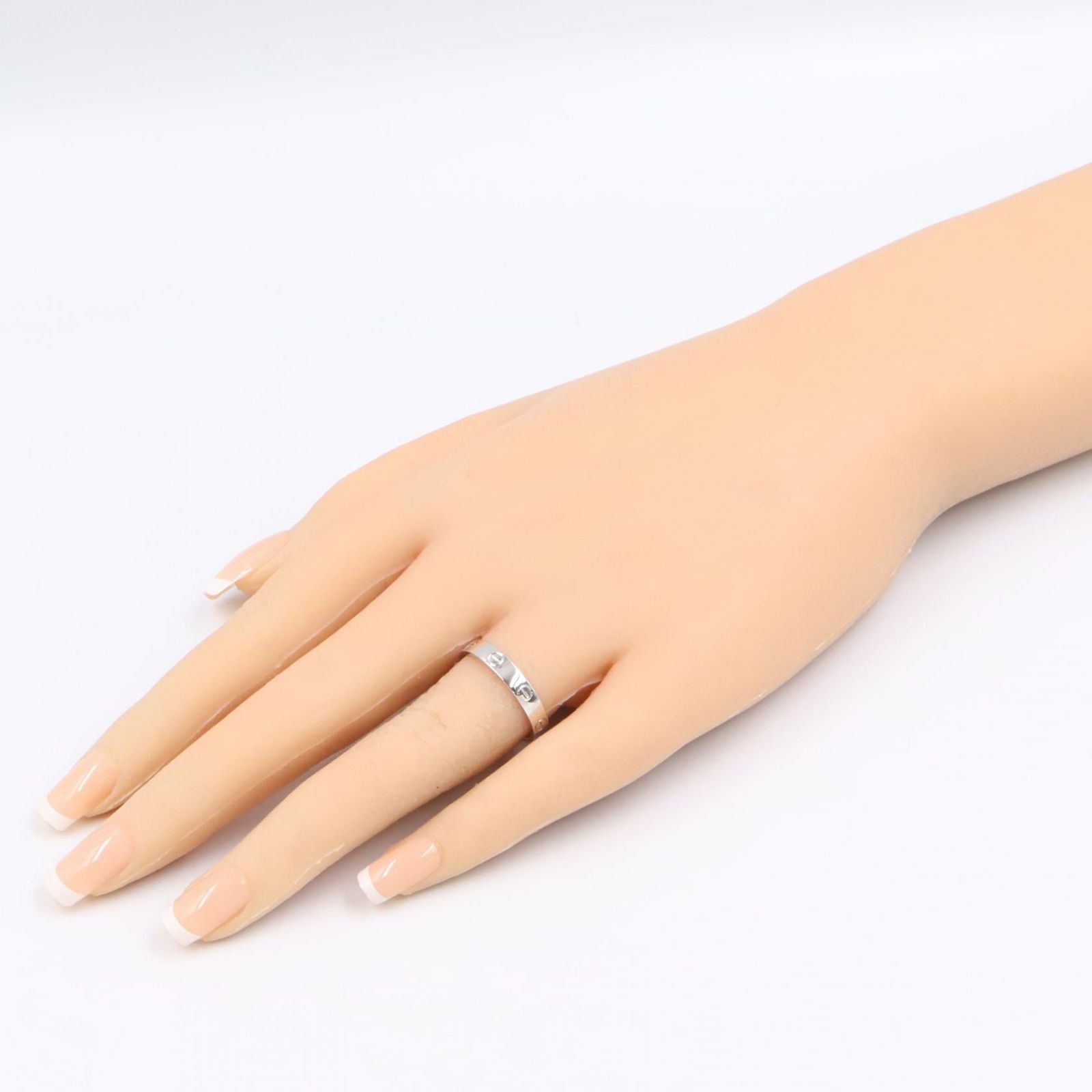 Cartier Ring Mini Love 18k White Gold — view 6