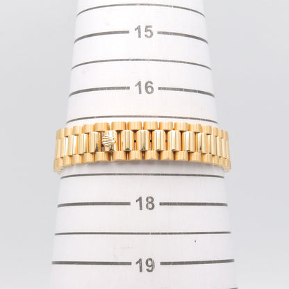 Rolex Watch Datejust Pave Diamond Saffiano L Number 18k — view 7