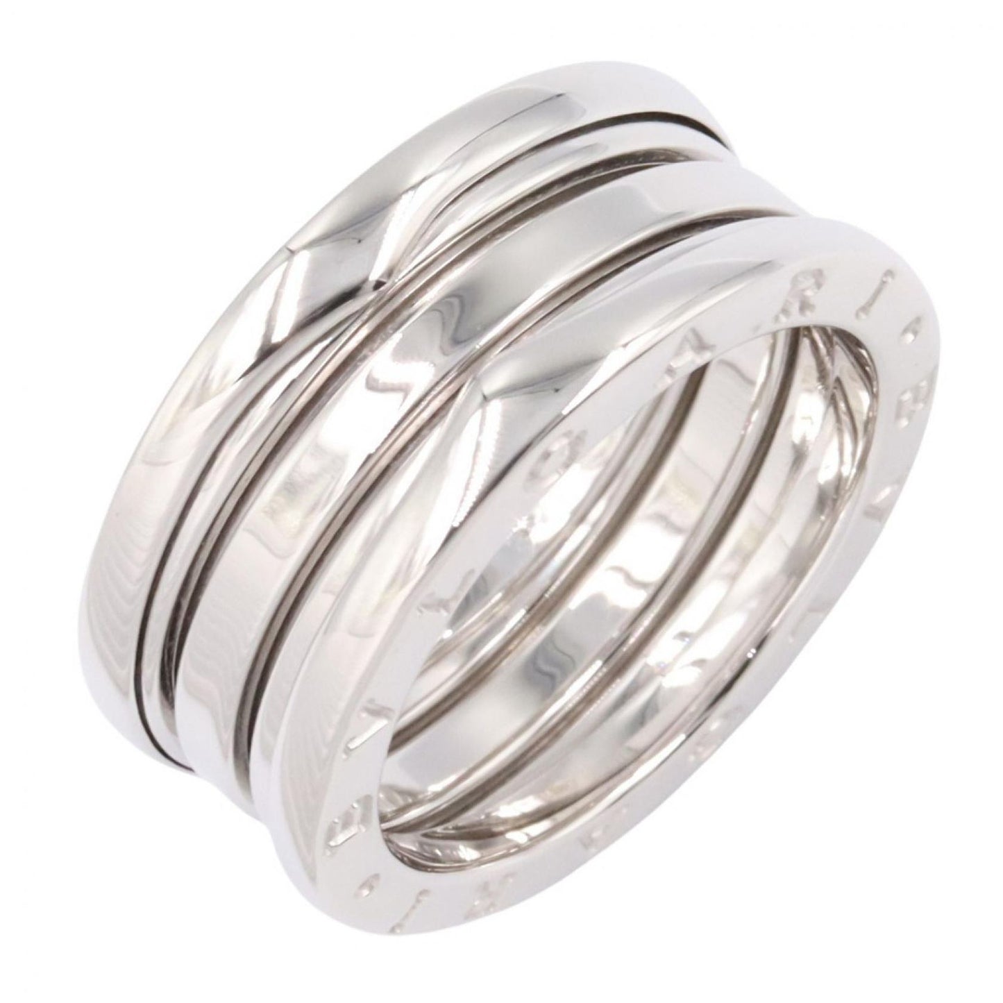 Bvlgari Ring B-zero One Band 18k White Gold