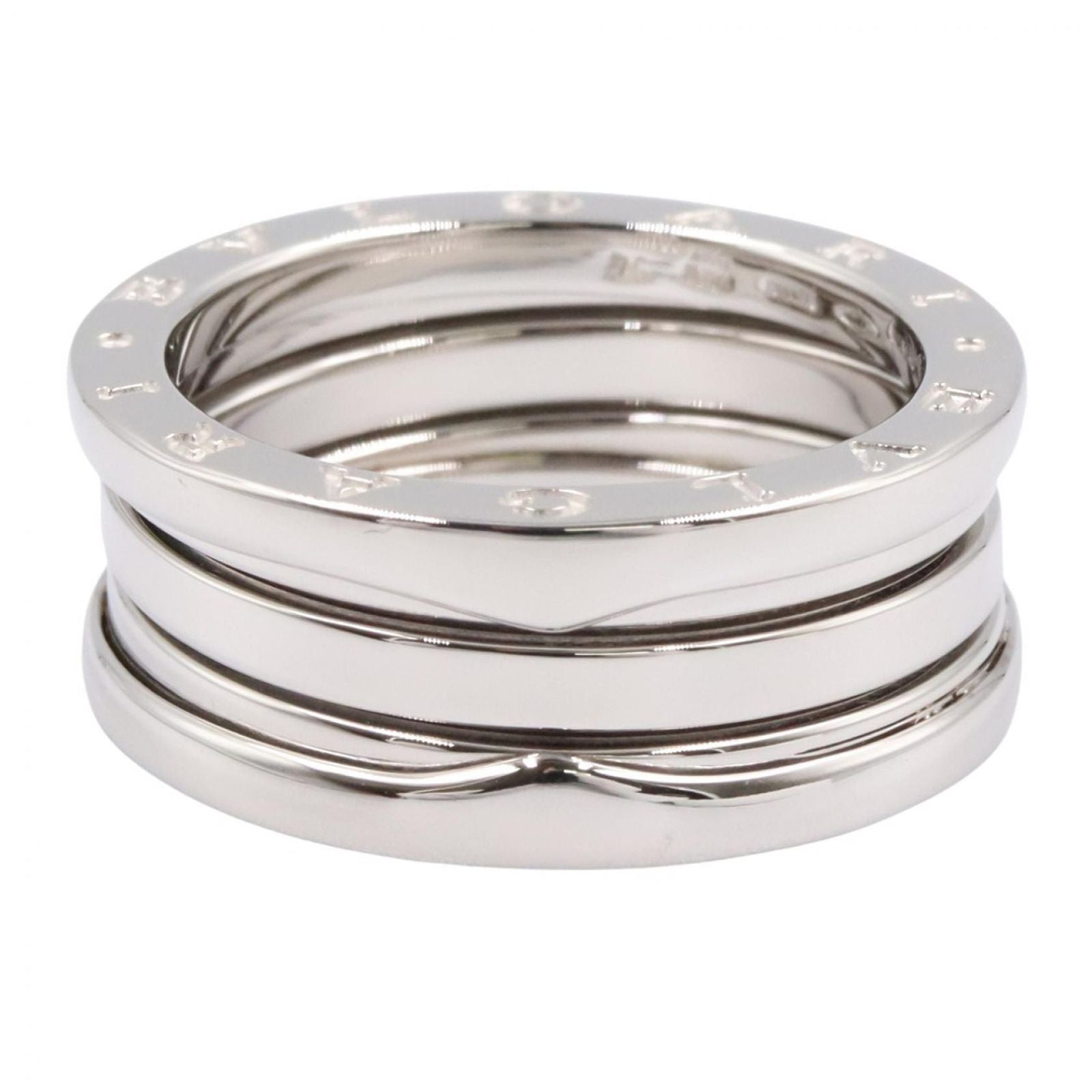 Bvlgari Ring B-zero One Band 18k White Gold — view 2