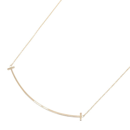 Tiffany & Co Necklace T Smile Large 40.5 45.5 cm 18k Pink Gold