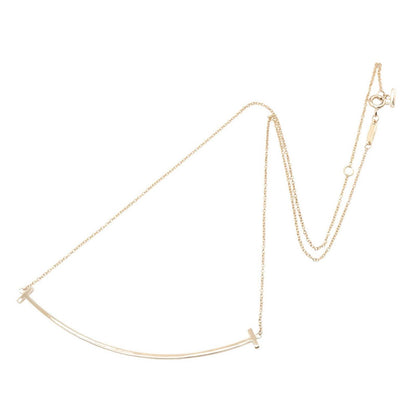 Tiffany & Co Necklace T Smile Large 40.5 45.5 cm 18k Pink Gold — view 2