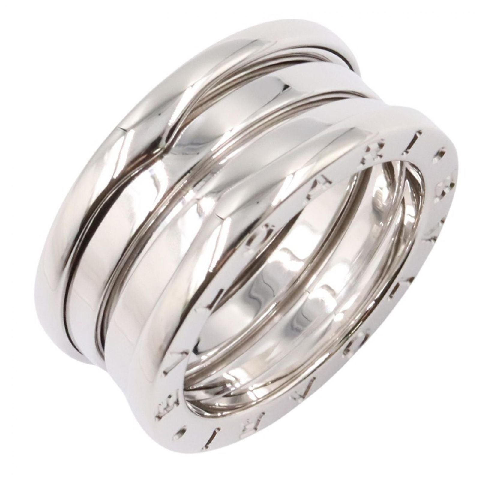 Bvlgari Ring B-zero One Band 18k White Gold