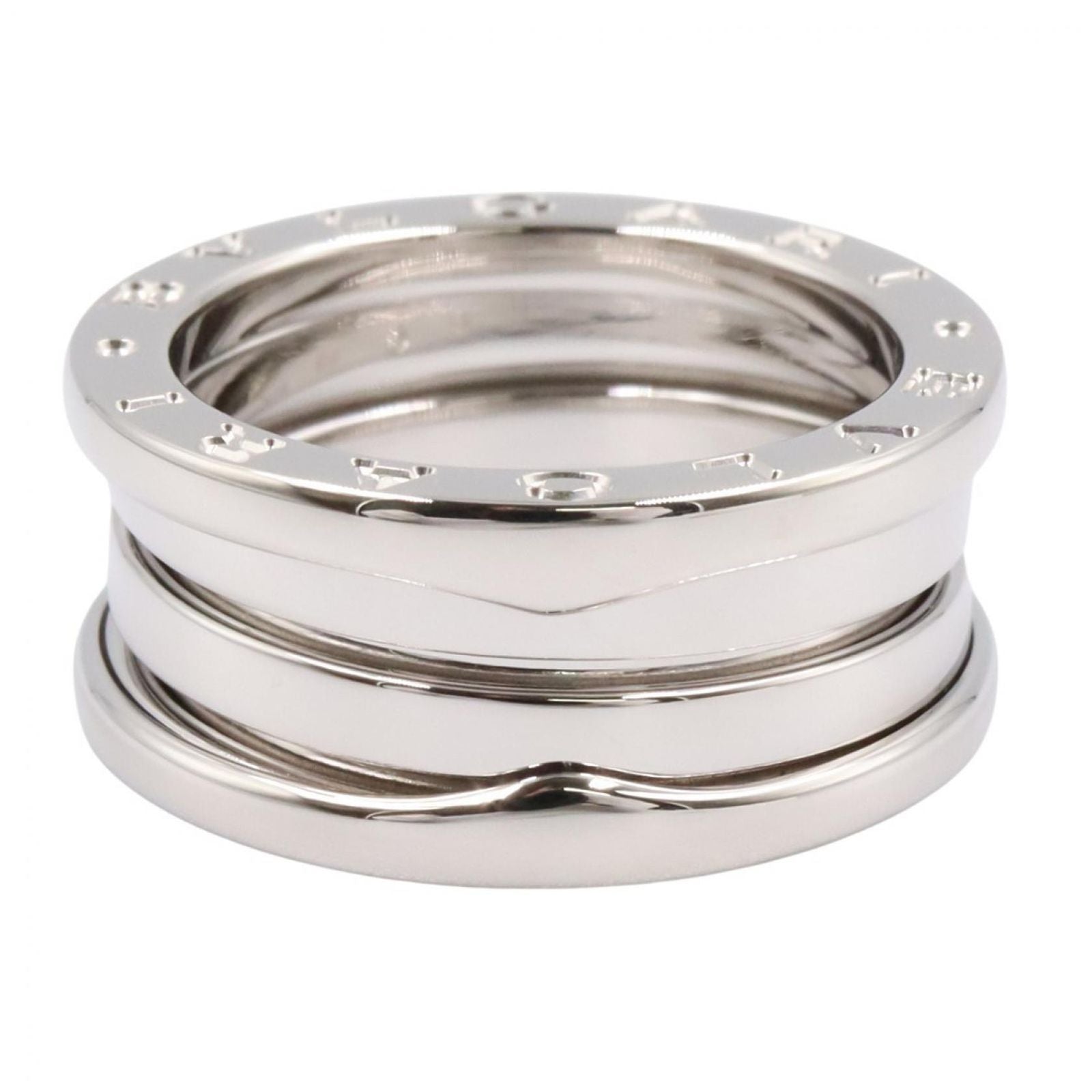 Bvlgari Ring B-zero One Band 18k White Gold — view 2