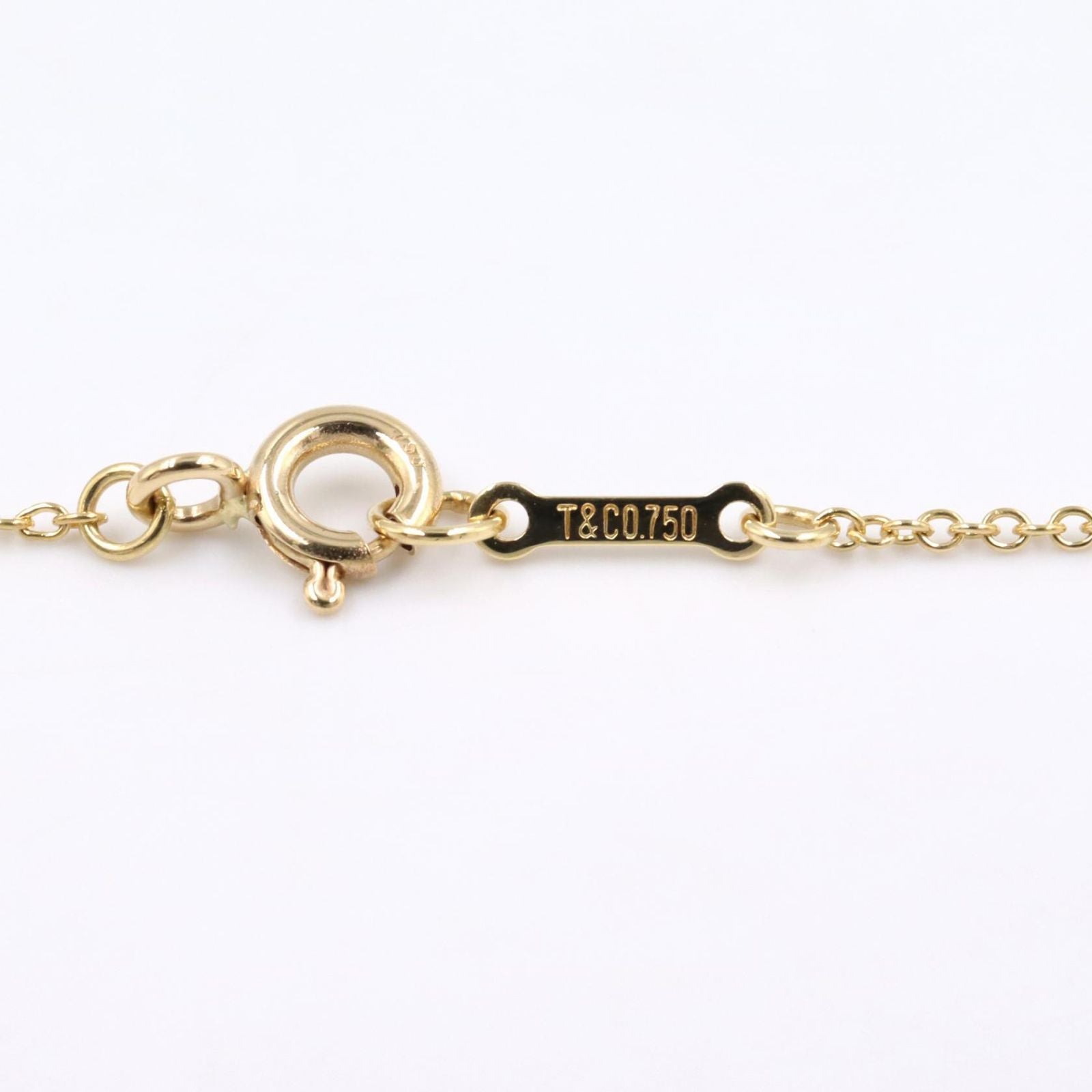 Tiffany & Co Necklace Small Cross Pendant 40.5 cm 18k — view 3