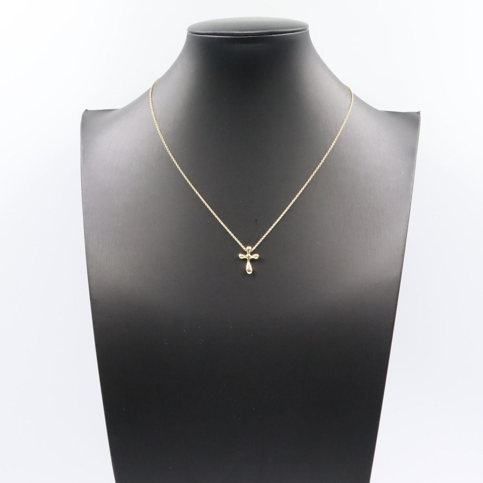Tiffany & Co Necklace Small Cross Pendant 40.5 cm 18k — view 5