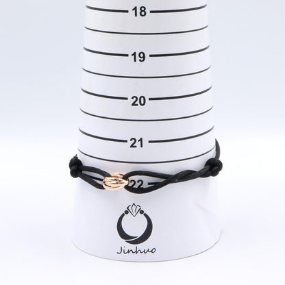 Cartier Bracelet Trinity Cord 22 cm 18k Pink Gold — view 6