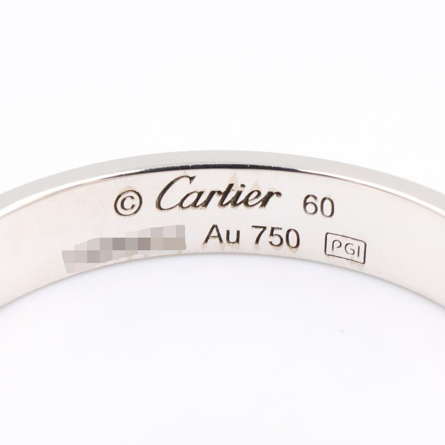 Cartier Ring Mini Love 18k White Gold — view 3