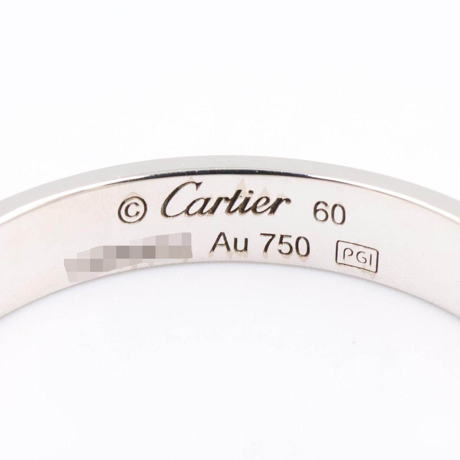 Cartier Ring Mini Love 18k White Gold — view 3