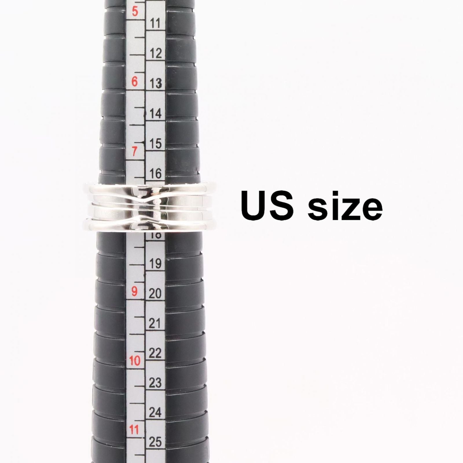 Bvlgari Ring B-zero One Band 18k White Gold — view 6