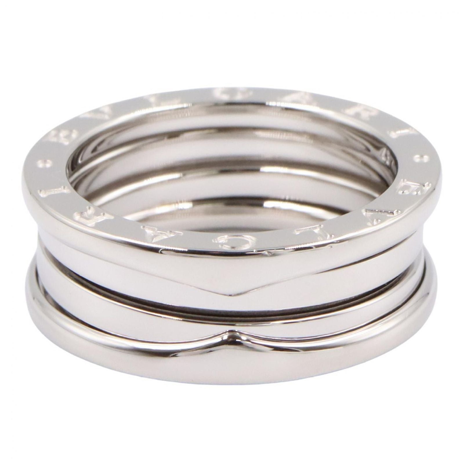 Bvlgari Ring B-zero One Band 18k White Gold — view 2