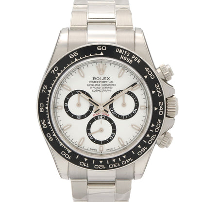 Rolex Watch Daytona White Stainless Steel