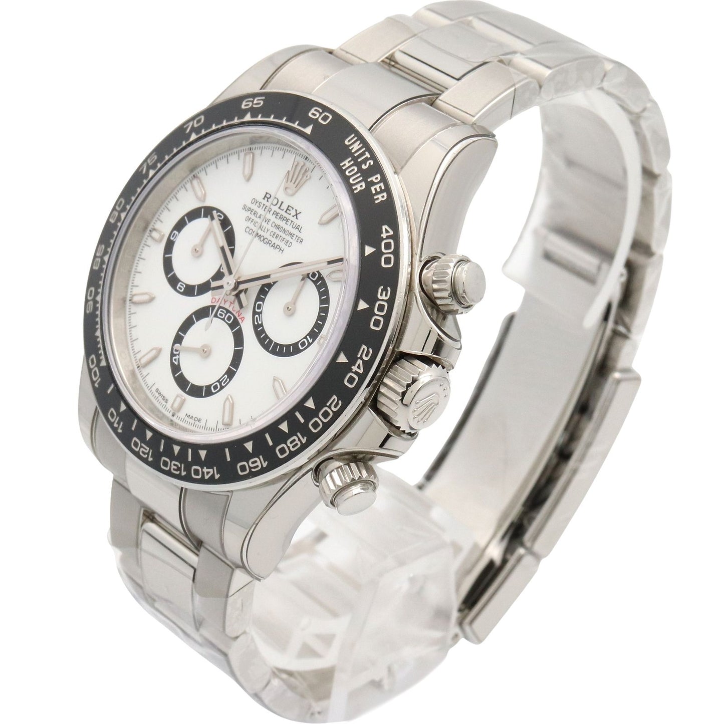 Rolex Watch Daytona White Stainless Steel — view 2