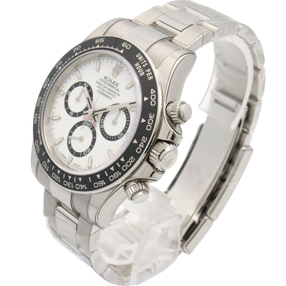 Rolex Watch Daytona White Stainless Steel — view 2
