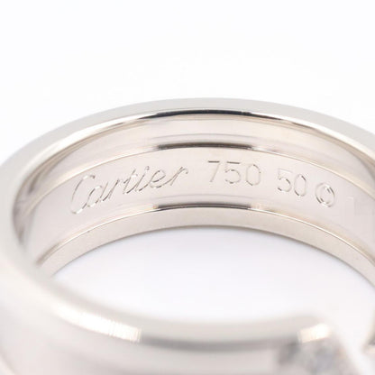 Cartier Ring C2 18k White Gold Diamond — view 4