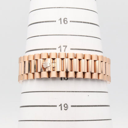 Rolex Watch Day Date Diamond Sundust 18k Pink Gold — view 7