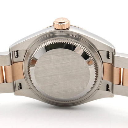 Rolex Watch Datejust Diamond WH Shell NP 18k Pink Gold Stainless Steel — view 5