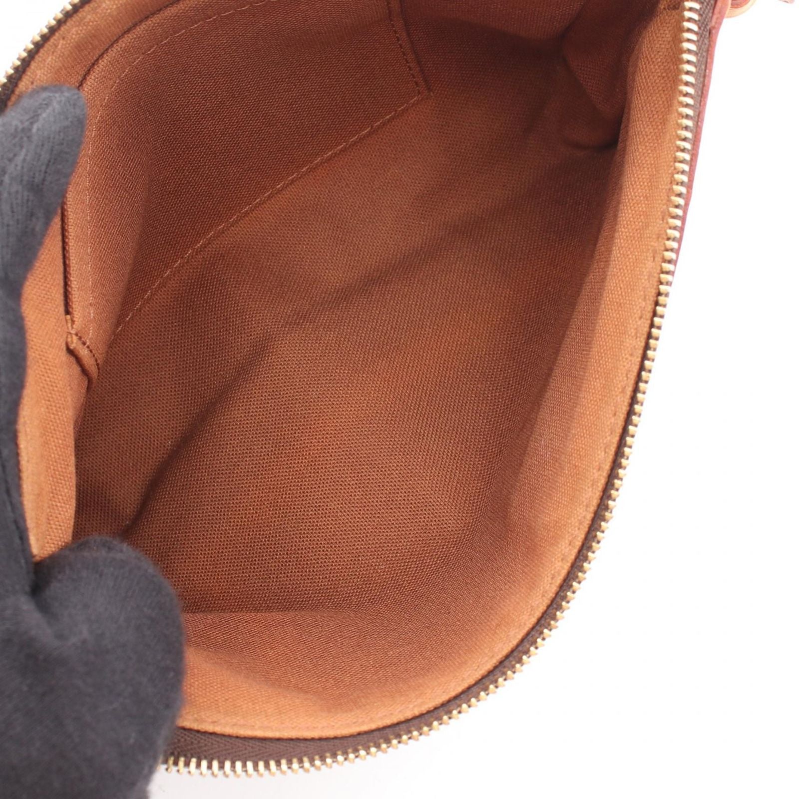 Louis Vuitton Handbag Rivet Pochette Canvas Leather — view 6