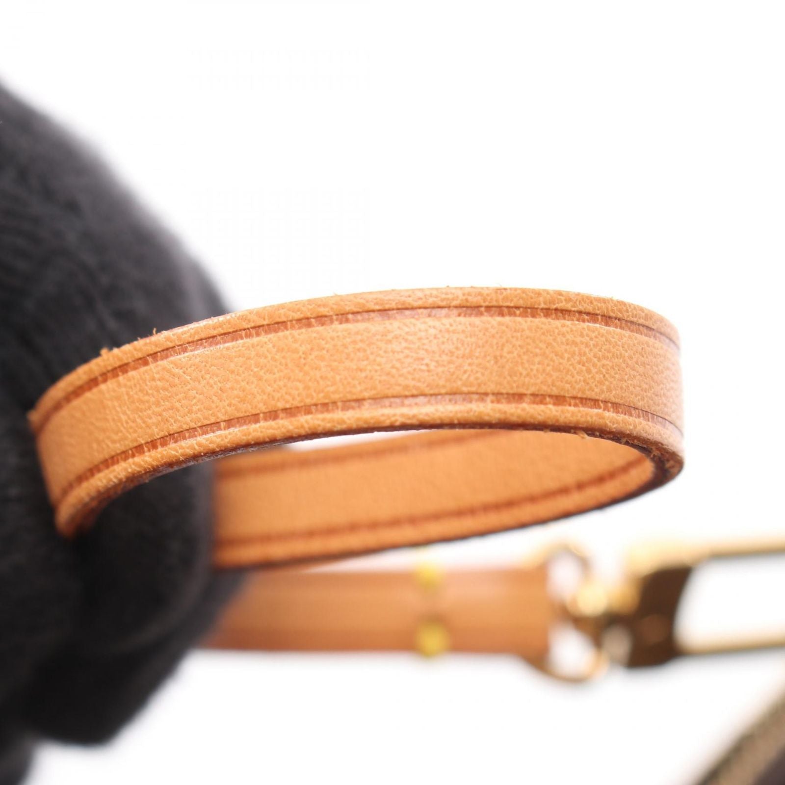 Louis Vuitton Handbag Pochette Canvas Leather — view 9