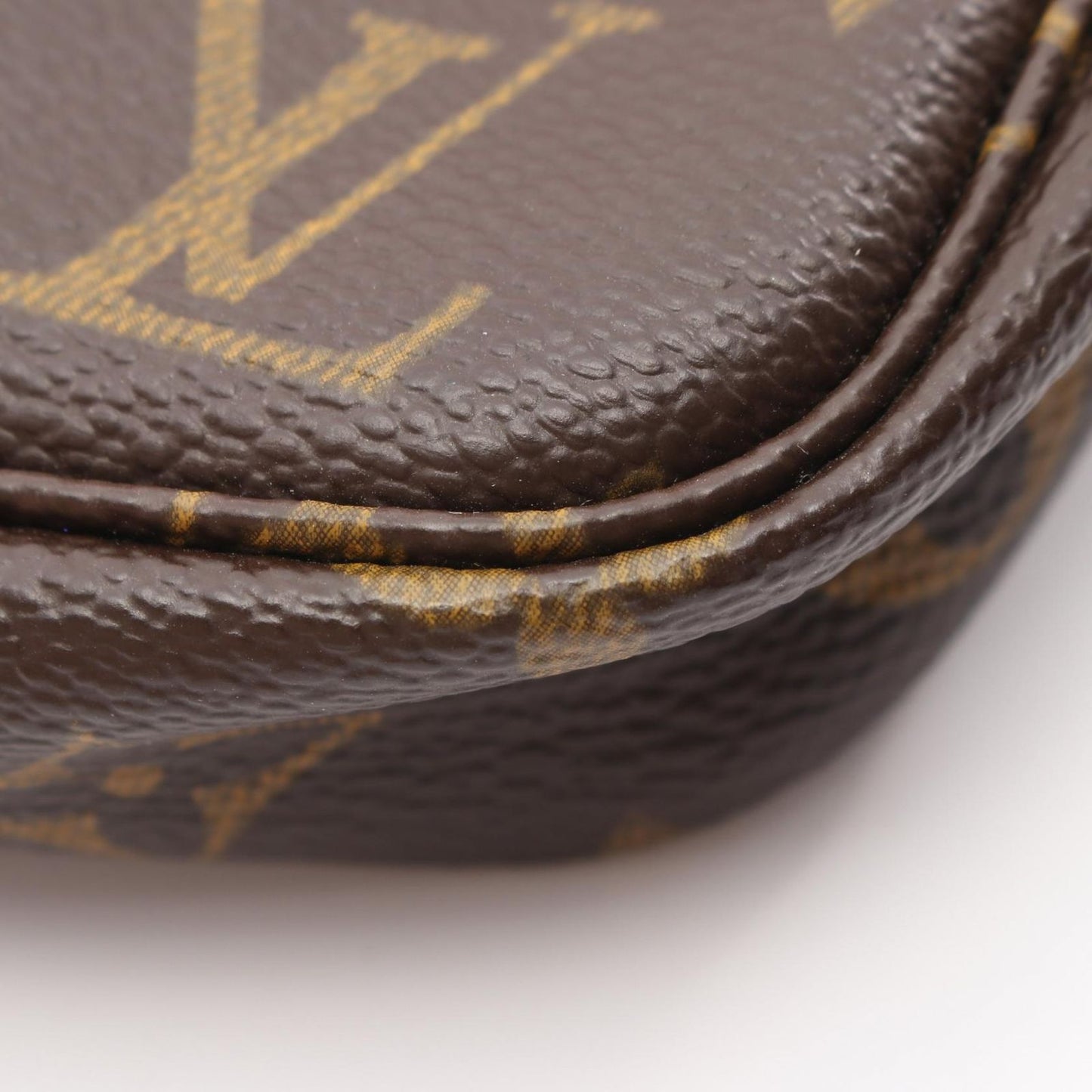 Louis Vuitton Handbag Pochette Canvas Leather — view 7