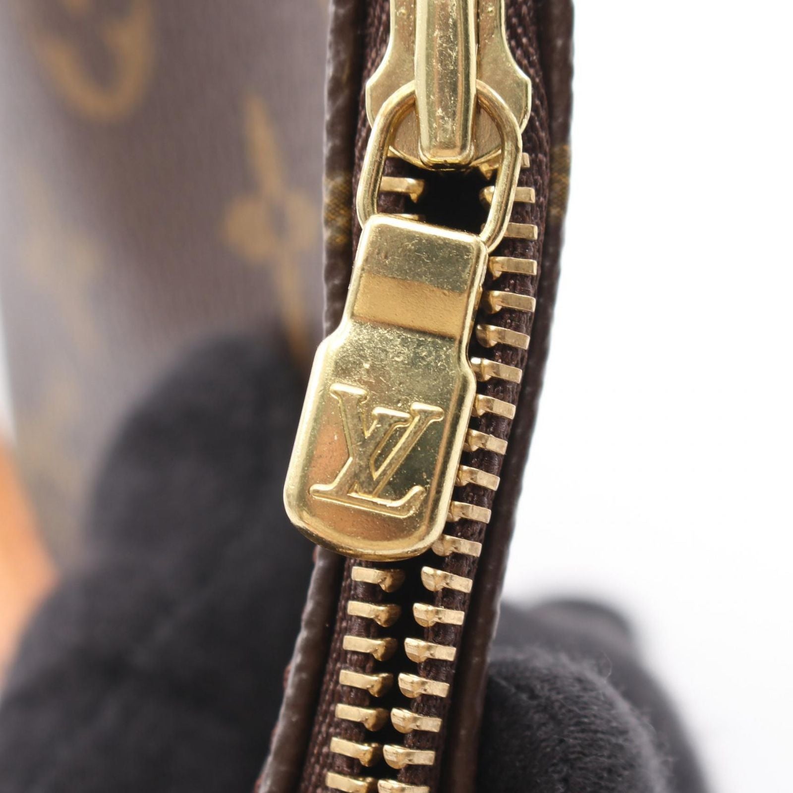 Louis Vuitton Handbag Pochette Canvas Leather — view 6