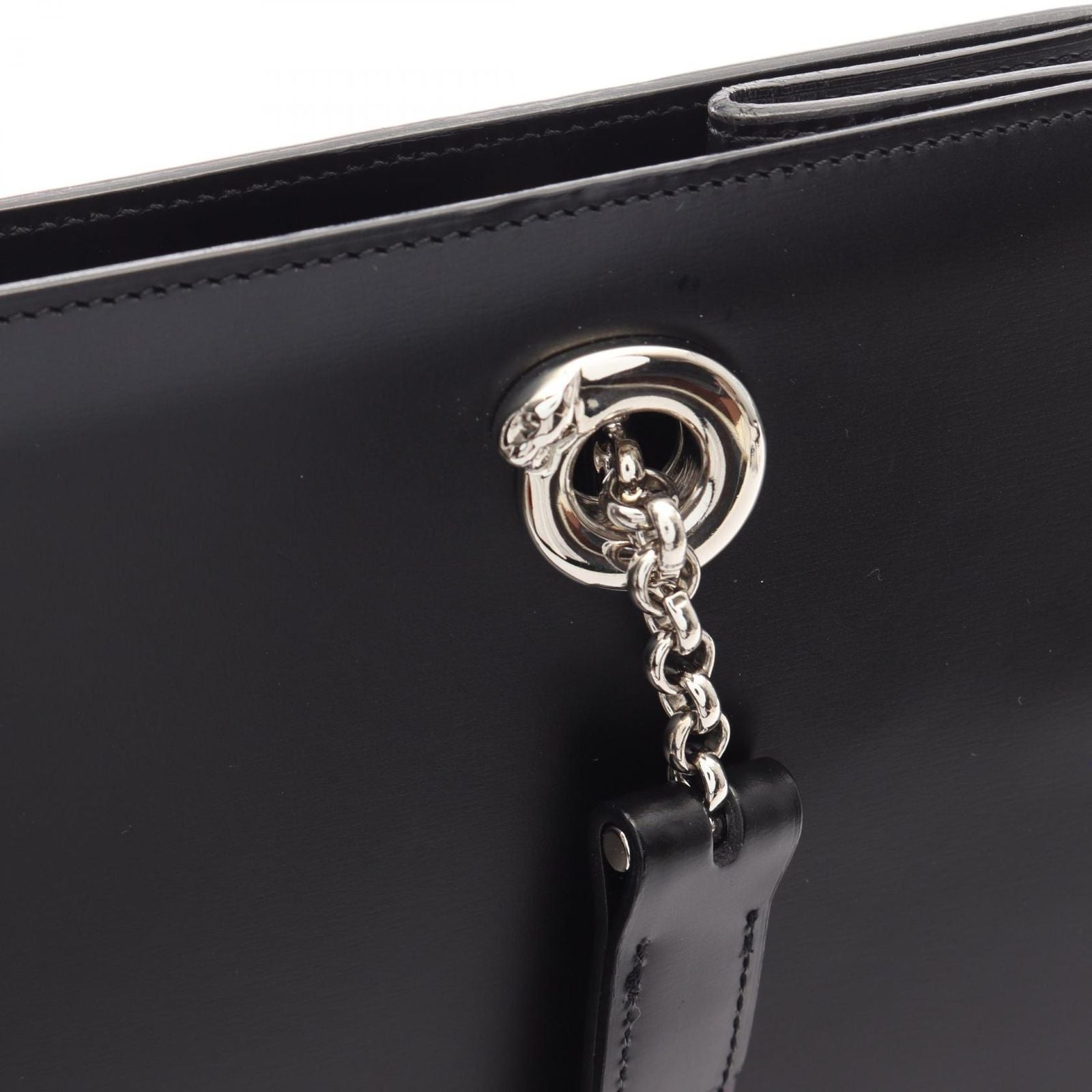 Cartier Tote Panthère Black Leather — view 8