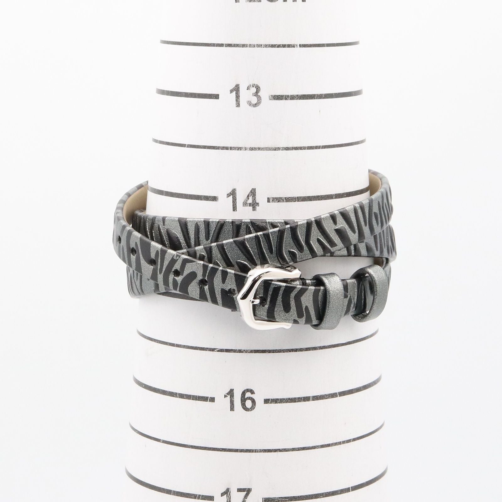 Cartier Watch Mini Vendome Gray 18k White Gold Diamond Venuir — view 8