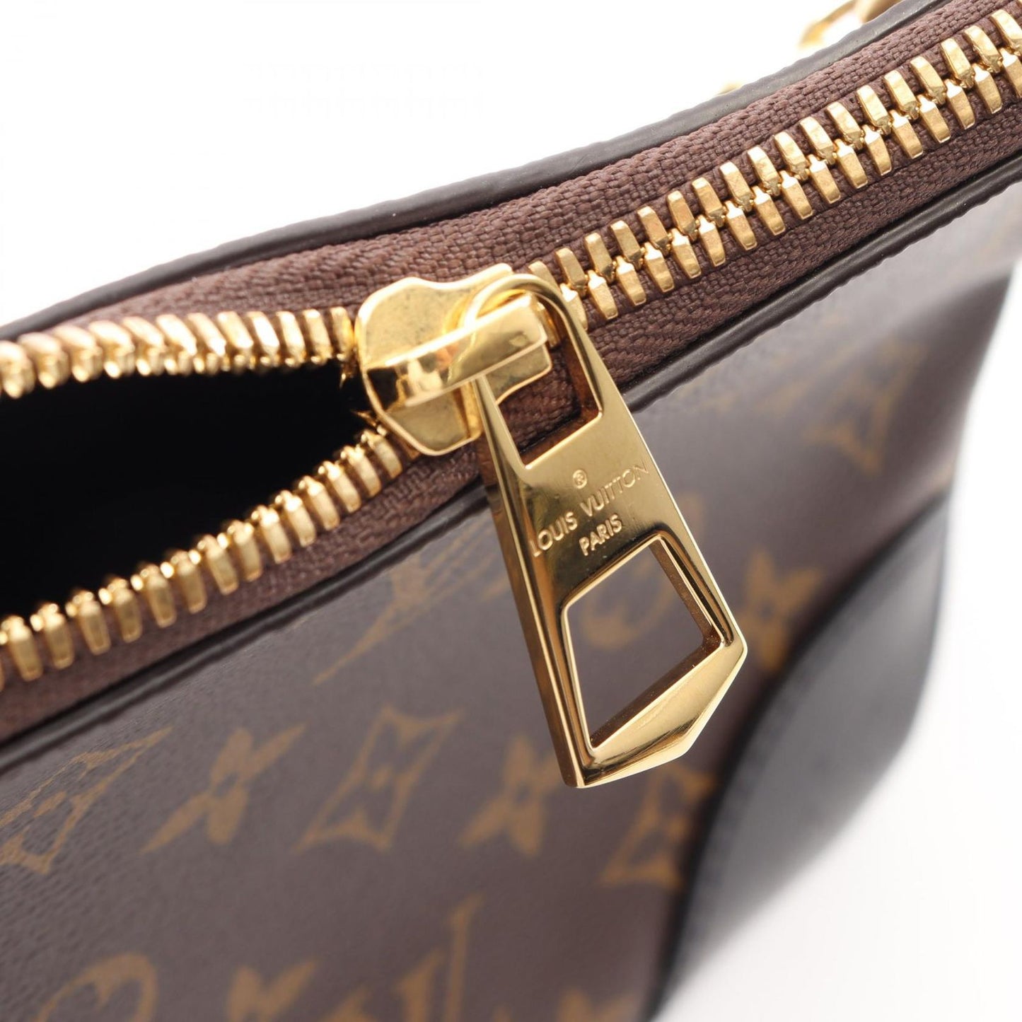 Louis Vuitton Handbag NM Monogram Noir 2-Way Canvas Leather Boulogne NM — view 8