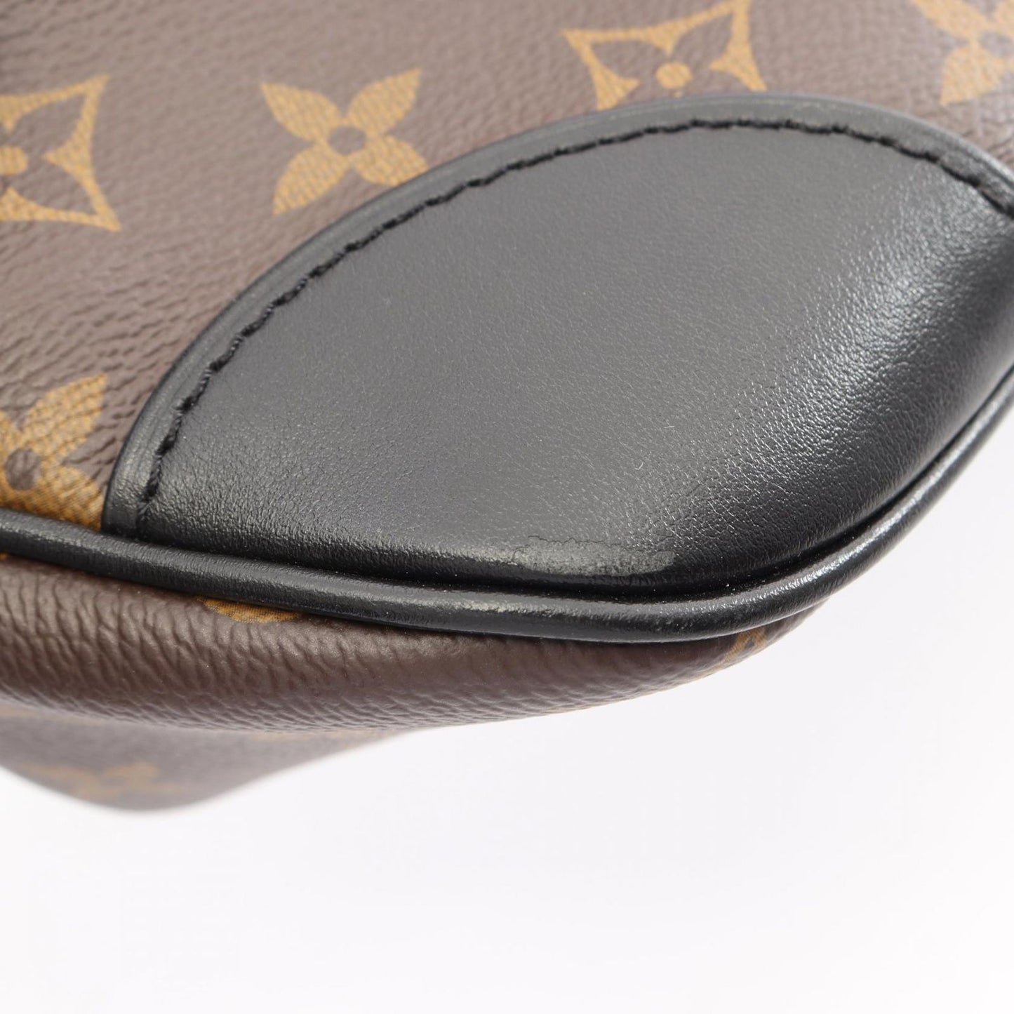 Louis Vuitton Handbag NM Monogram Noir 2-Way Canvas Leather Boulogne NM — view 6