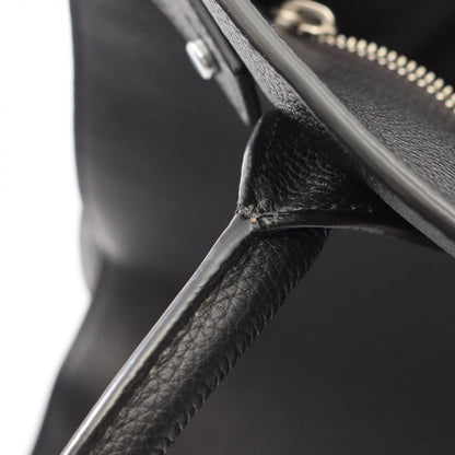 Saint Laurent Paris Tote Sac de Jour Small Black Leather — view 5