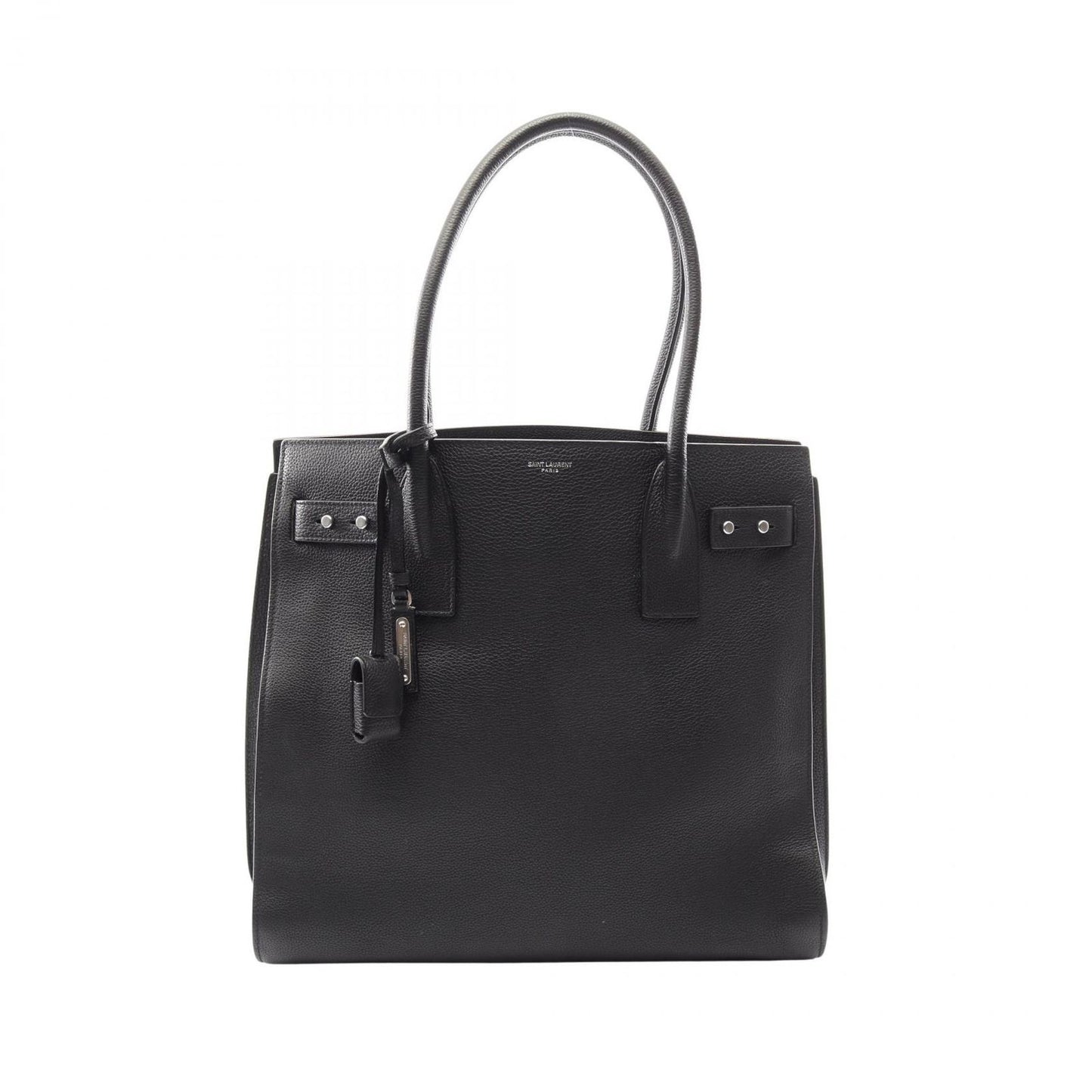 Saint Laurent Paris Tote Sac de Jour Small Black Leather