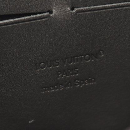 Louis Vuitton Round Wallet Zippy Horizontal Taurillon Monogram Noir Leather — view 4