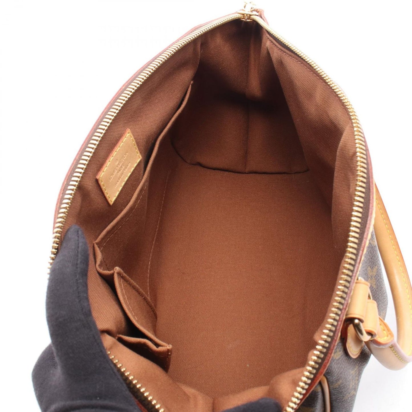 Louis Vuitton Handbag Tivoli PM Canvas Leather — view 3