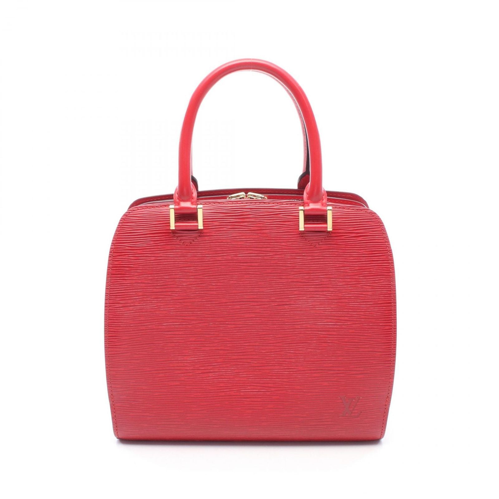 Louis Vuitton Handbag Pont Neuf Epi Castilian Red Leather
