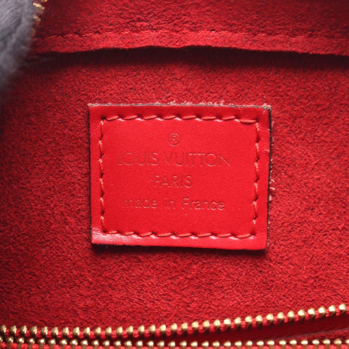 Louis Vuitton Handbag Pont Neuf Epi Castilian Red Leather — view 4