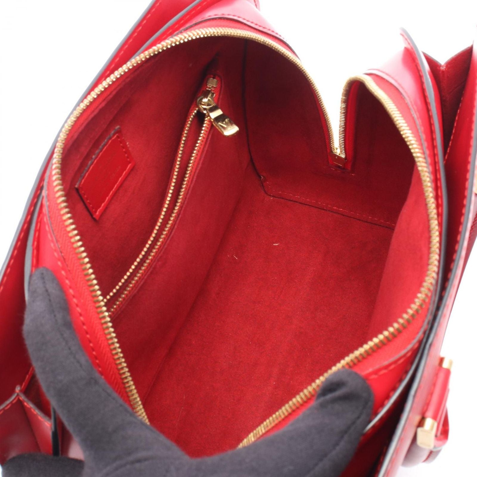 Louis Vuitton Handbag Pont Neuf Epi Castilian Red Leather — view 3