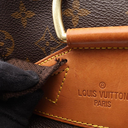 Louis Vuitton Backpack Montsouris GM Canvas Leather — view 6