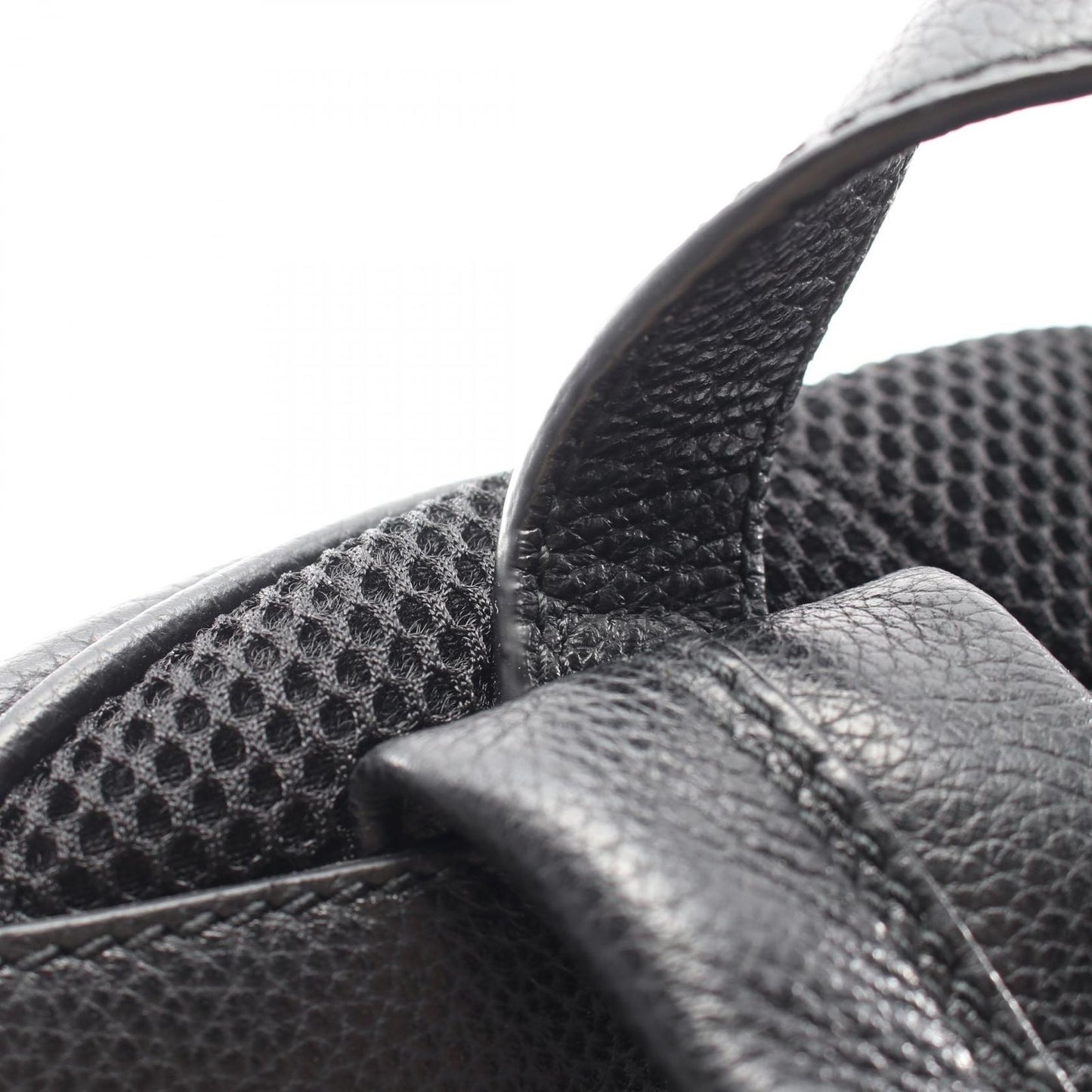 Gucci Backpack Sherry Line Black Leather Logo Print — view 9