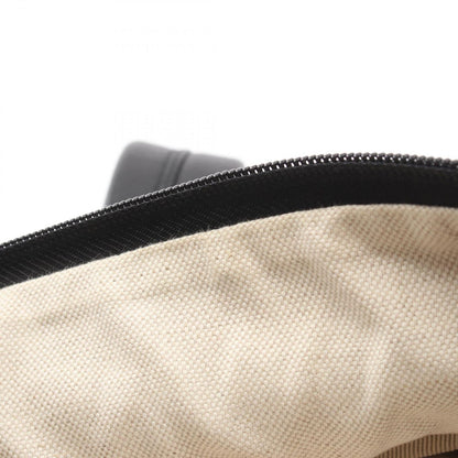 Gucci Backpack Sherry Line Black Leather Logo Print — view 6