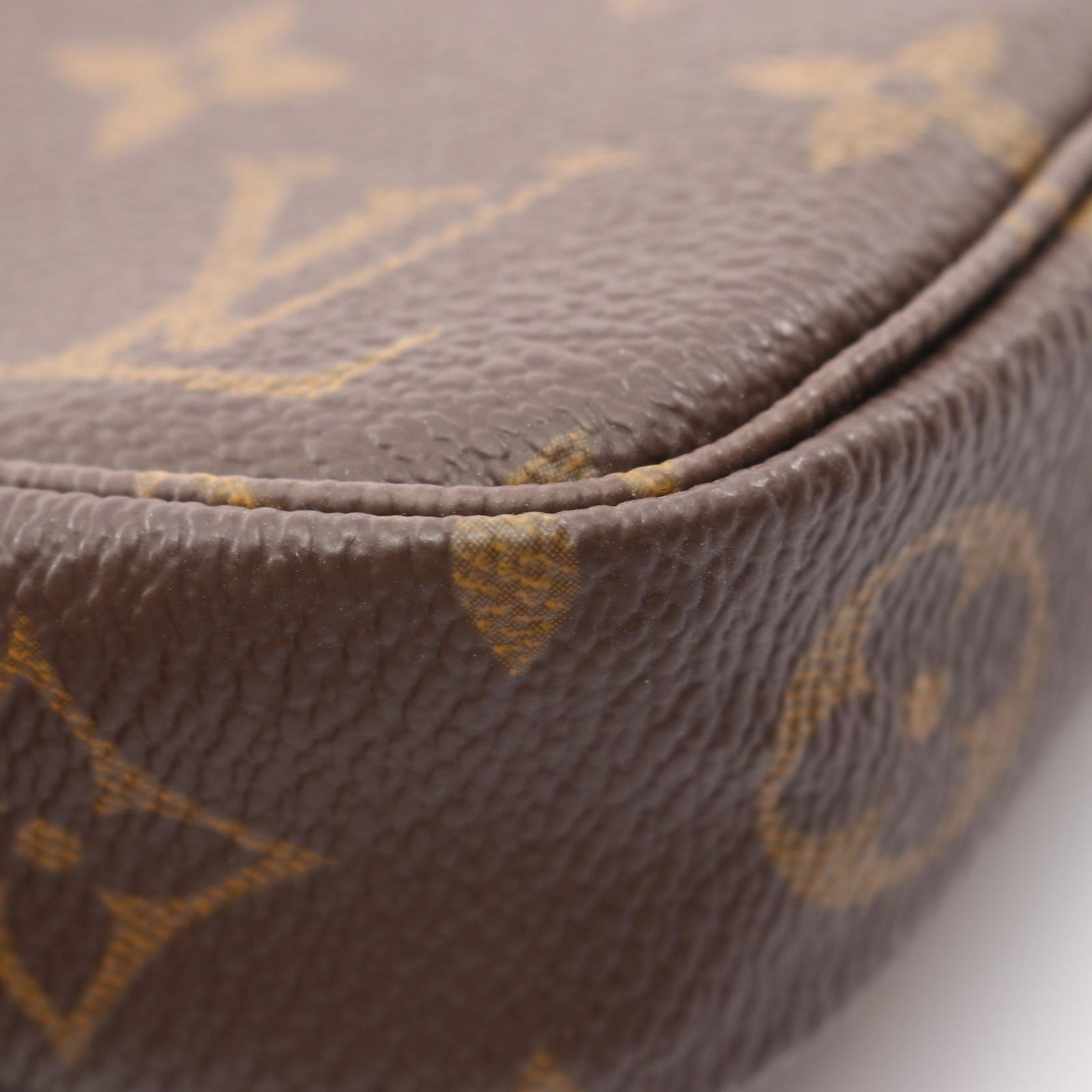 Louis Vuitton Handbag Pochette Canvas Leather — view 7