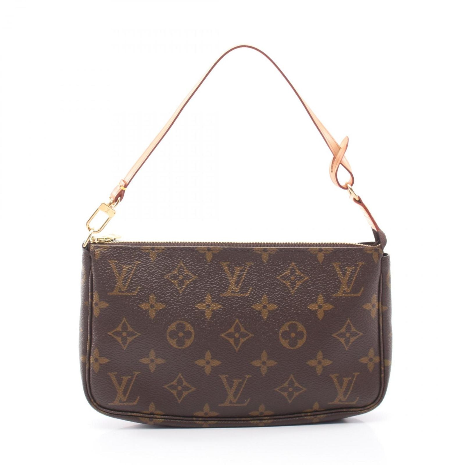 Louis Vuitton Handbag Pochette Canvas Leather