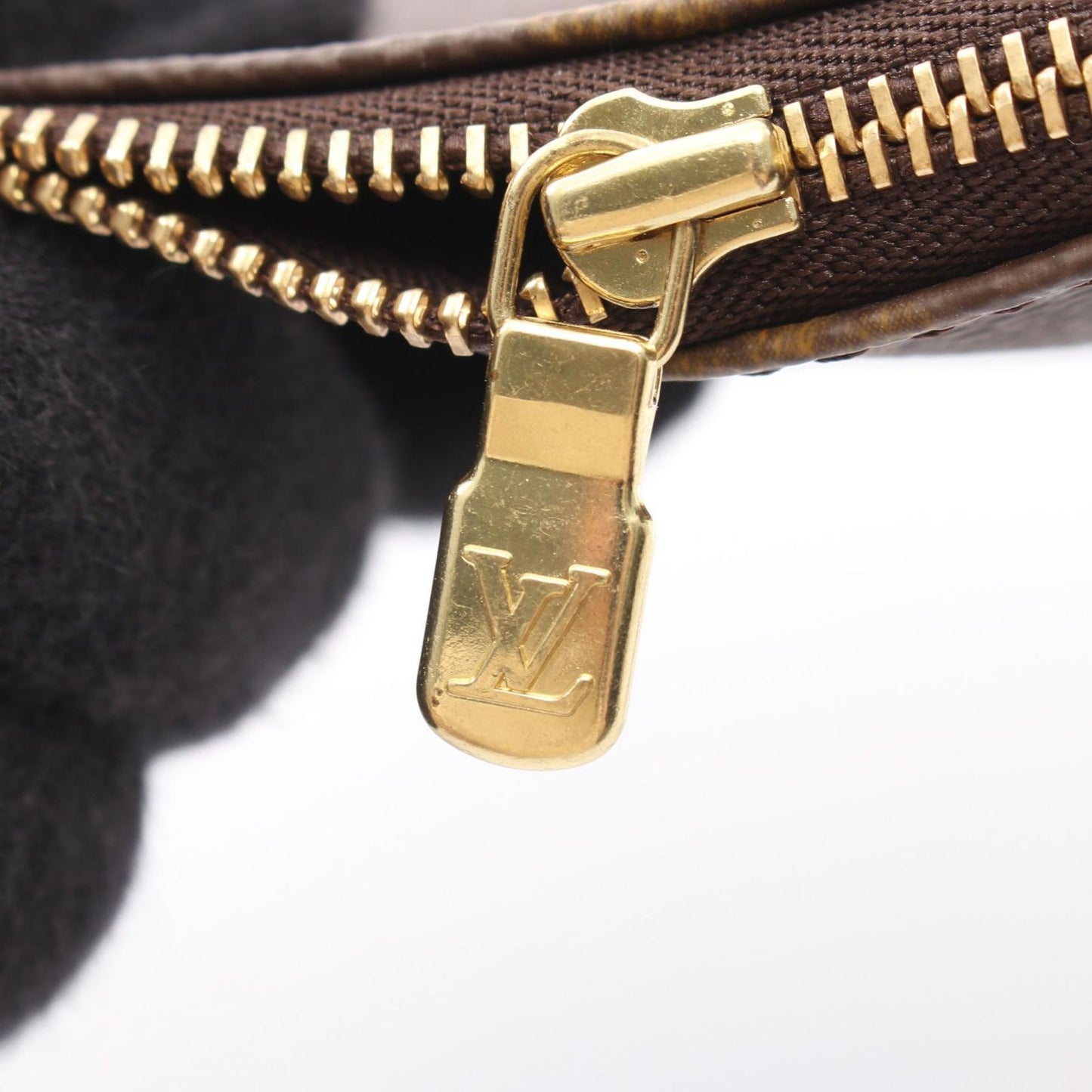 Louis Vuitton Handbag Pochette Canvas Leather — view 6