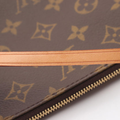 Louis Vuitton Handbag Pochette Canvas Leather — view 8