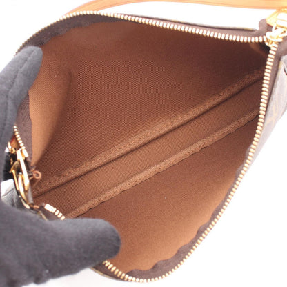 Louis Vuitton Handbag Pochette Canvas Leather — view 3