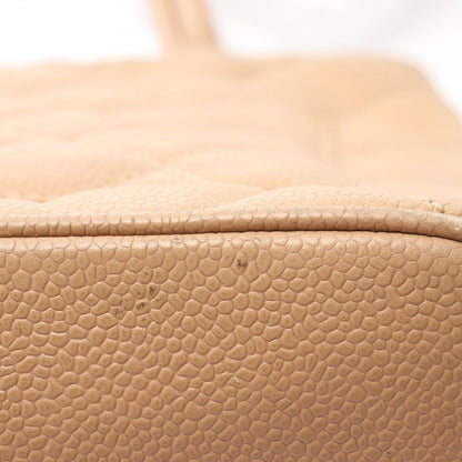 Chanel Tote Reissue Beige Caviar Leather — view 7