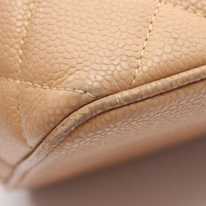 Chanel Tote Reissue Beige Caviar Leather — view 6