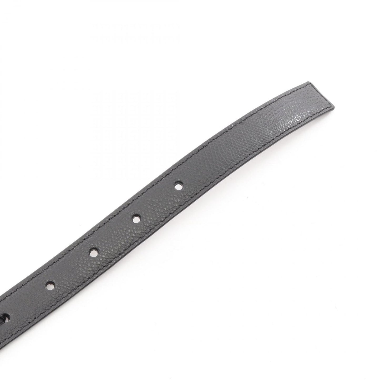 Fendi Belt FF Diamond Gold Reversible Black Beige Leather — view 3