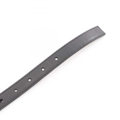 Fendi Belt FF Diamond Gold Reversible Black Beige Leather — view 3