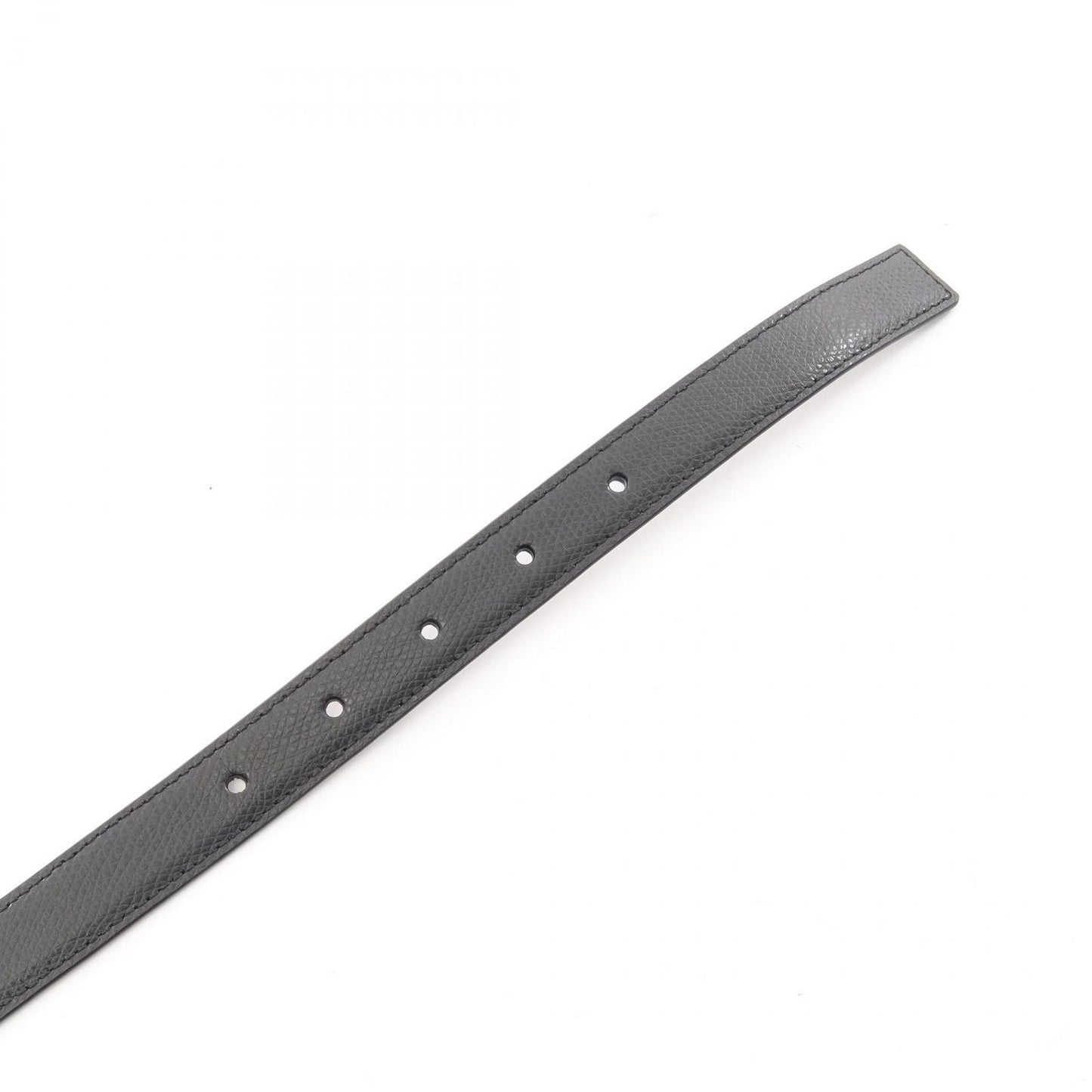 Fendi Belt FF Diamond Gold Reversible Beige Black Leather — view 3