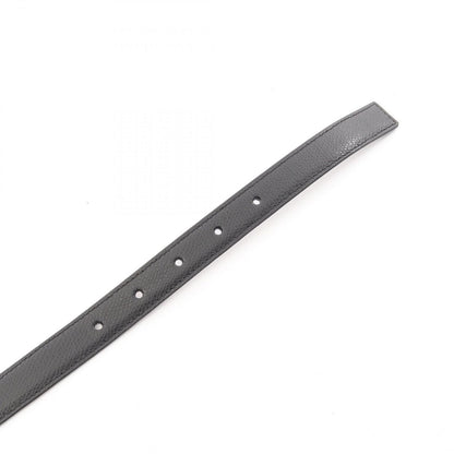 Fendi Belt FF Diamond Gold Reversible Beige Black Leather — view 3